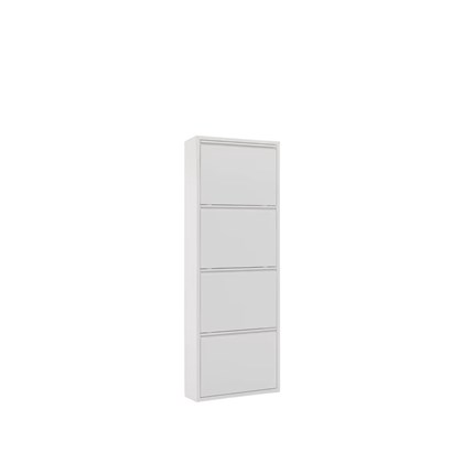 Shoe Rack 4 Doors – White