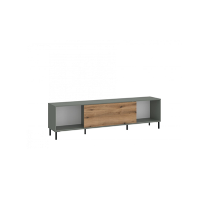 TV Unit Shelf – Grey-Green