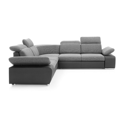 Cor Sofabed with Chaise Left – Dark Grey
