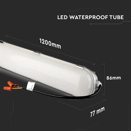LED Lamp Waterproof 120cm 60W 4000K Natural White
