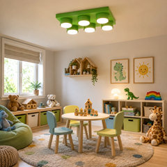 Lego Green Ceiling Lamp 6xGx53