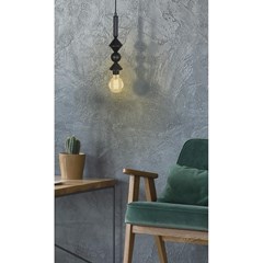 Hanging Lamp Tower - Black