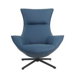 Lounge Chair Blue Petrol