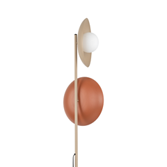Mix Glass Floor Lamp 2xG9