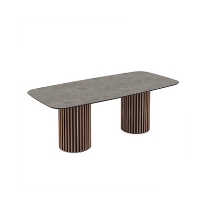 Dining Table 220x103x76cm - Retro Stone