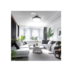 LED Ceiling Fan – Black