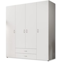 Wardrobe Cabinet - White