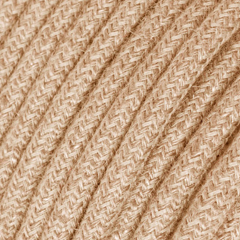 Natural Juta Textile Cable