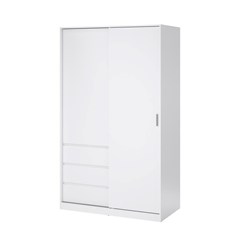 Naia Wardrobe with 1 Sliding door 1 door &  3 drawers