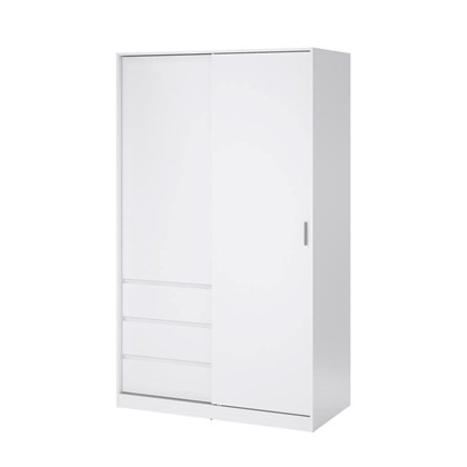 Naia Wardrobe with 1 Sliding door 1 door &  3 drawers