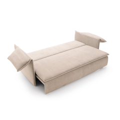 3-Seater Sofa Bed – Beige