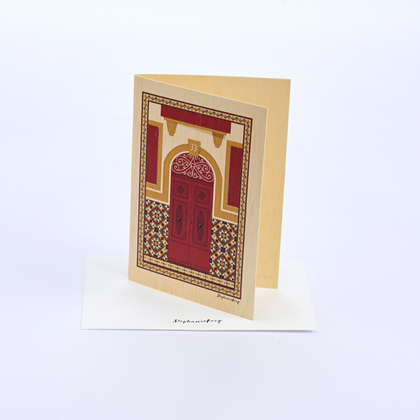 Doors Of Malta Greeting Cards- 1 Door