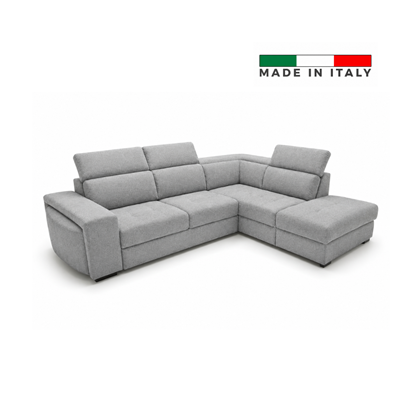 2-Seater Sofa Bed with Reversible Chaise & Storage