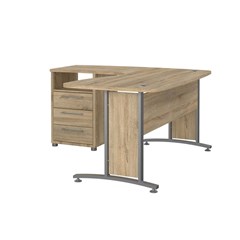 Prima Corner desk with legs