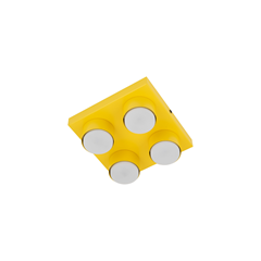 Lego Yellow Ceiling Lamp 4xGx53