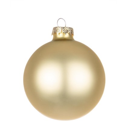 Bauble Matte Champagne  D80