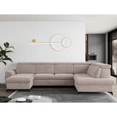 Corner Sofa XL Left - Dark Beige