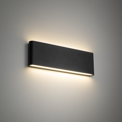 LED Wall Light L – Graphite & White