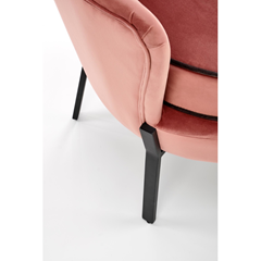Lounge Chair – Pink & Black