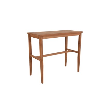 Wooden Bar Table with 4 Stools