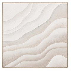 Dune Acryl Painting 80X80x4.5Cm
