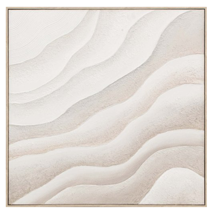 Dune Acryl Painting 80X80x4.5Cm