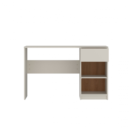 Desk 1 Shelf – Cashmere & Oak Caramel