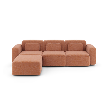 Sofa Corner LH52 - Brown