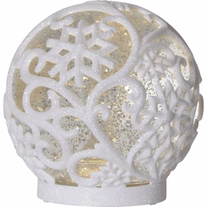 LED Snow Globe Frost Warm White