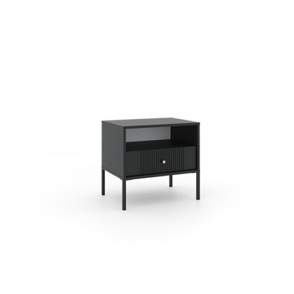 Iseo Bedside Table Black