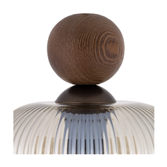 Ballo Orzech Hanging Lamp – Cognac & Brown