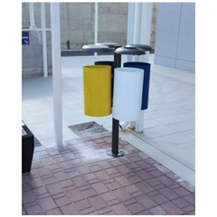 Separate Litter Waste bins