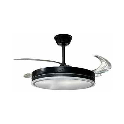 LED Ceiling Fan – Black