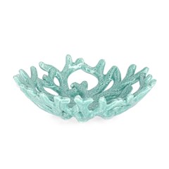 Favignana Porc.Turquoise Decor Bowl D19