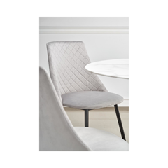 Ambrosio Table – Black & Marble