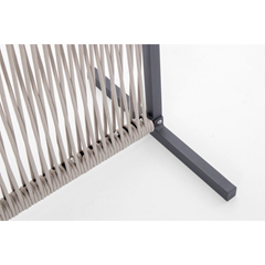 Beige Room Divider - Charcoal & Grey
