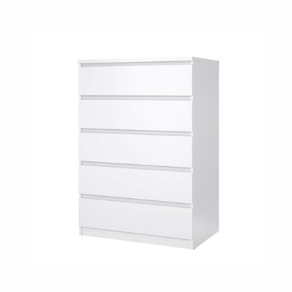 Naia Chest 5 drawers White