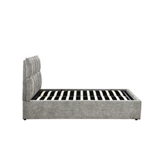 Upholstered Bed 160x200 - Grey
