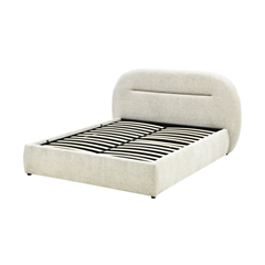 Bedroom Set 160x200– White & Wood Effect