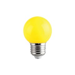 Led Bulb G45 1W E27 Yellow