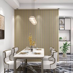 Acoustic Panel Natural White Oak 600x2800mm
