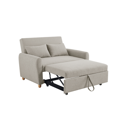 Pullout Sofa Bed - Beige