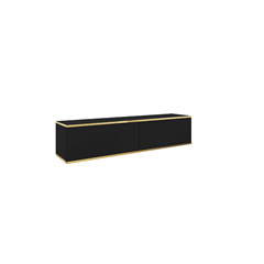 TV Unit Wall Mounting – Black