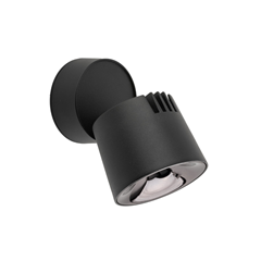 Moving Spotlight Black 12W