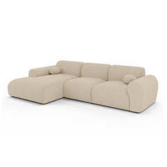 Sofa Corner LH Luxe - Beige