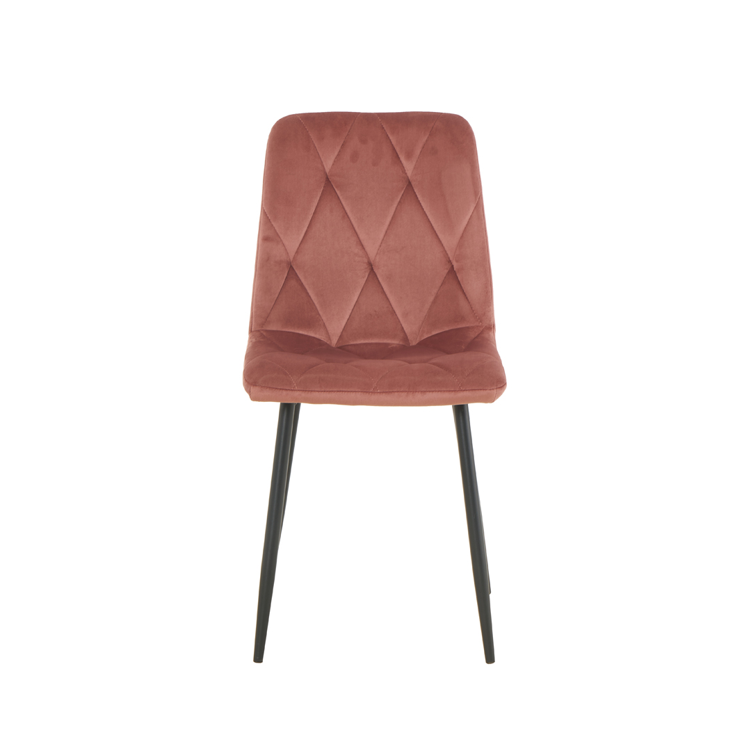 Dining Chair Velvet Pink
