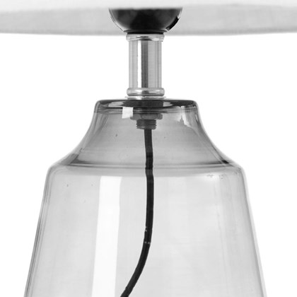 Transparent Glass Table Lamp