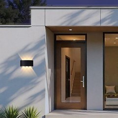 Wall Light LED 6W CCT-Switch IP65 - Black