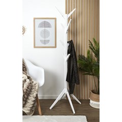 Coat Stand Tree – White