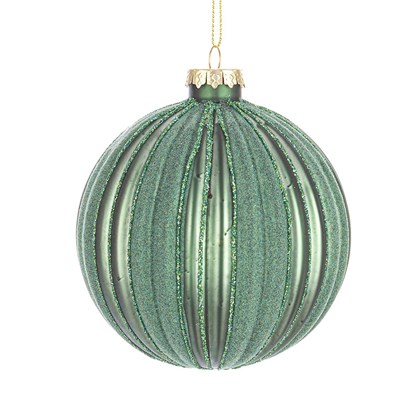 Clio Green Glass Ball 10cm